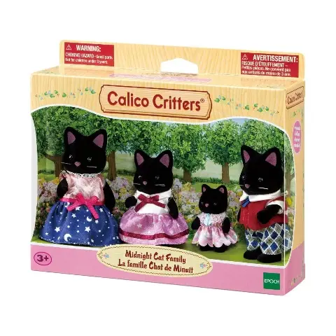 Calico Critters Calico Critters Family Midnight Cat