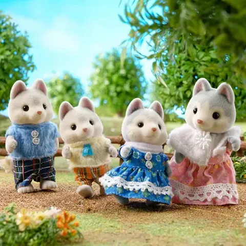 Calico Critters Calico Critters Family Husky