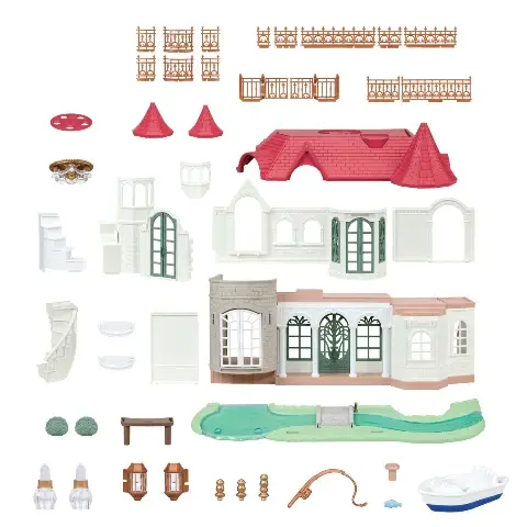Calico Critters Calico Critters Red Roof Riverside Manor