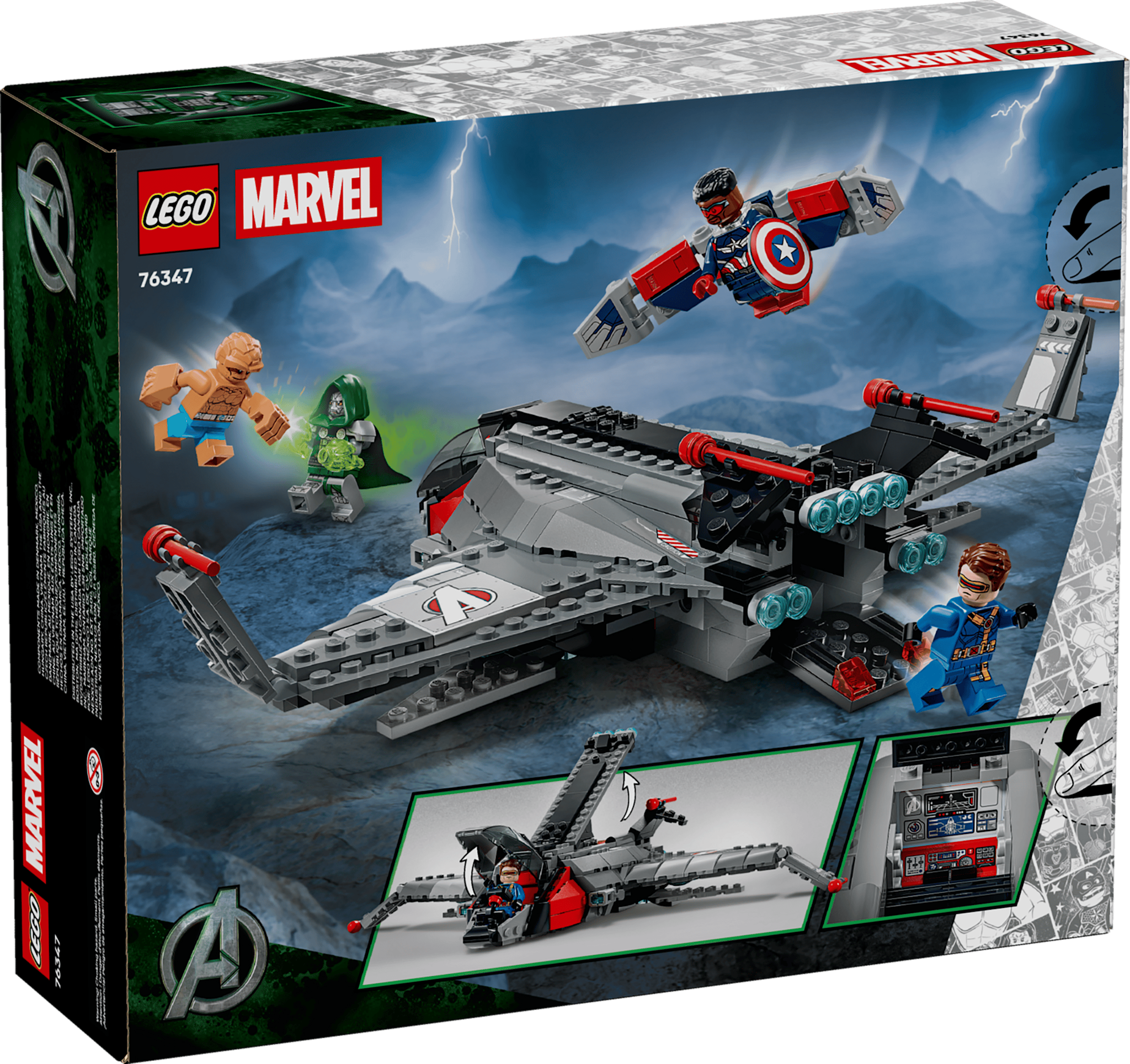 Lego Lego Marvel Avengers Doomsday Quinjet