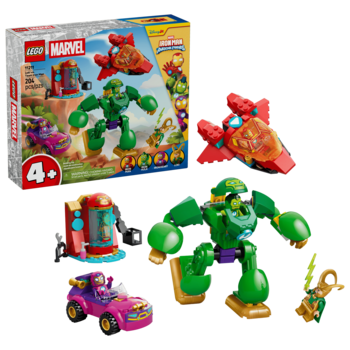 Lego Lego Marvel Loki vs Team Iron Man