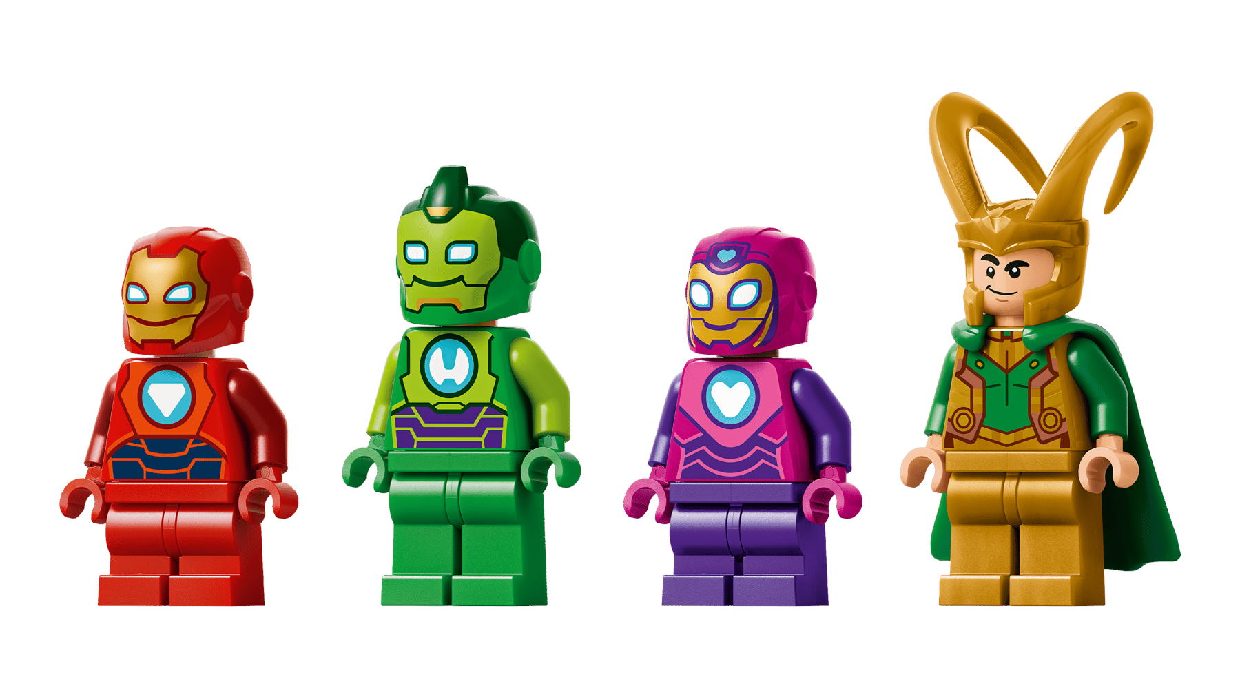 Lego Lego Marvel Loki vs Team Iron Man