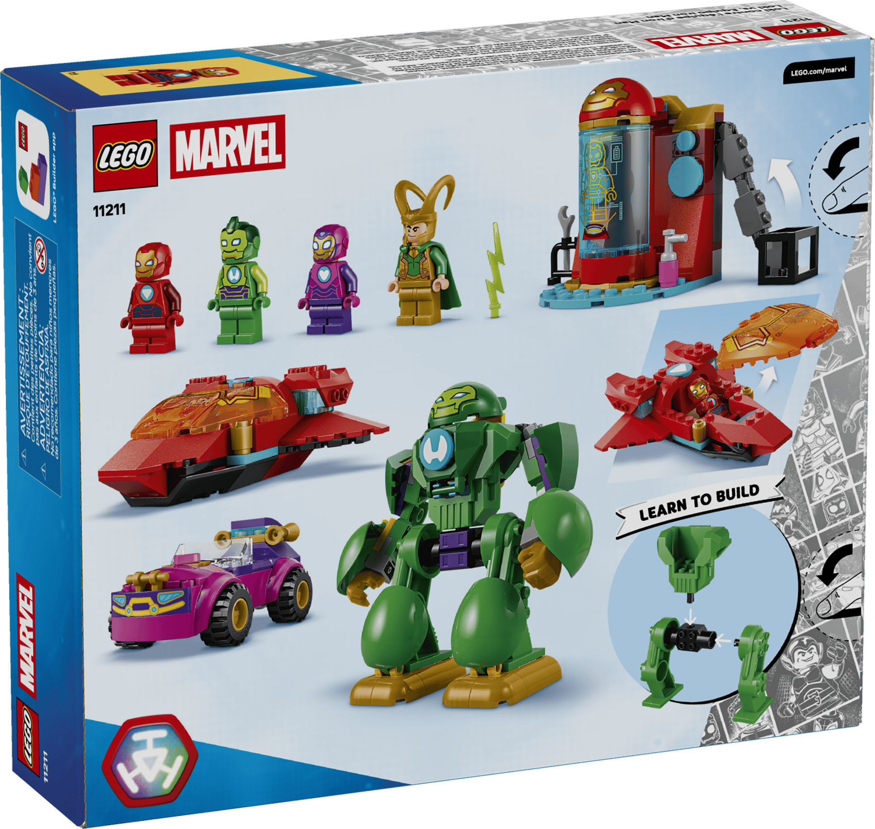 Lego Lego Marvel Loki vs Team Iron Man