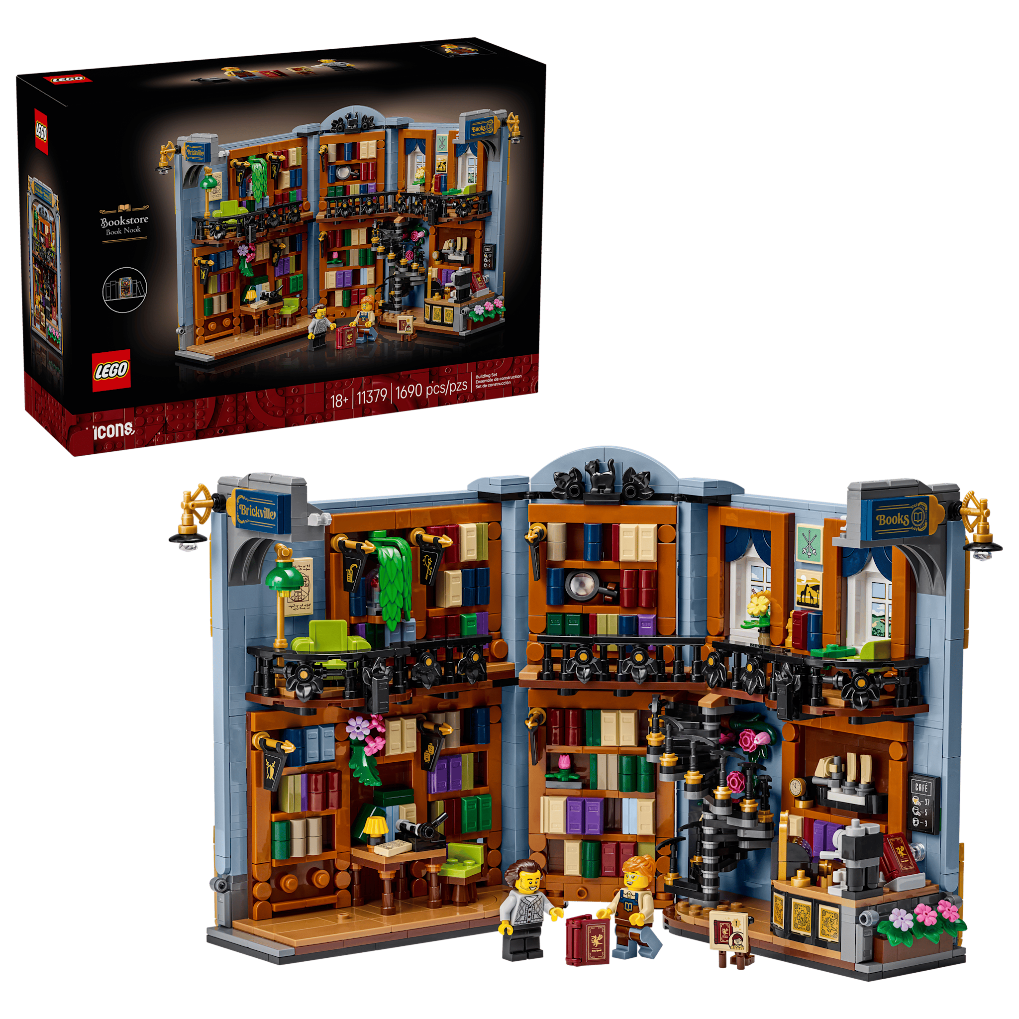 Lego Lego Icons Bookstore Book Nook