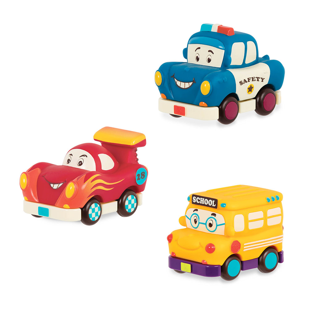 B. Active 3 Mini Wheee-ls Pull Back Cars