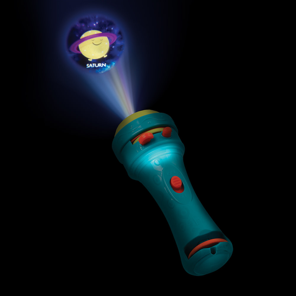 Battat B.Toys Light Me to the Moon Flashlight Projector Sea