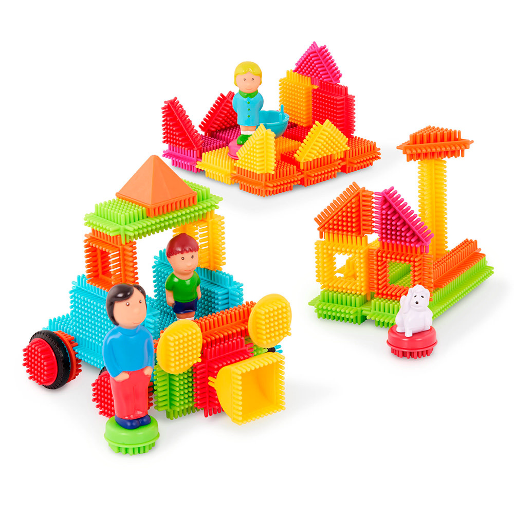 Battat Bristle Blocks Basic Big Value Case 85pc
