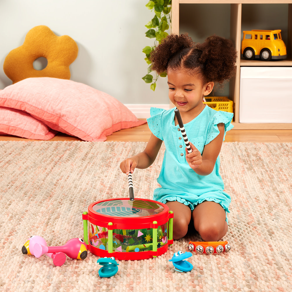 Battat Battat Animal Jamboree Drum Set
