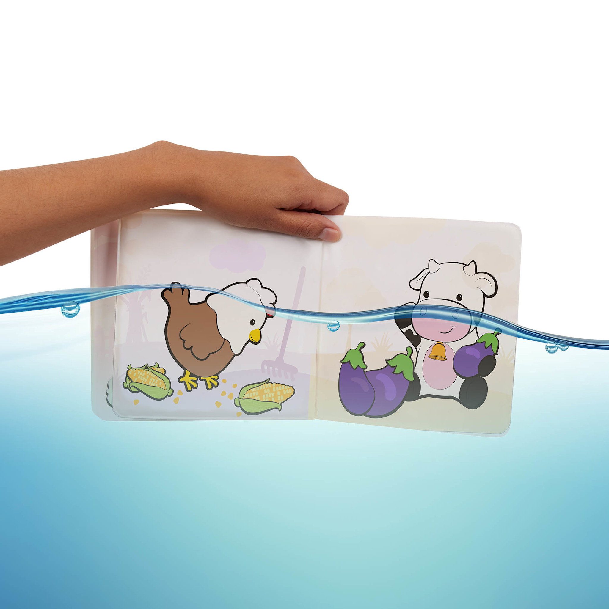 Battat Bath Book Farm Friends