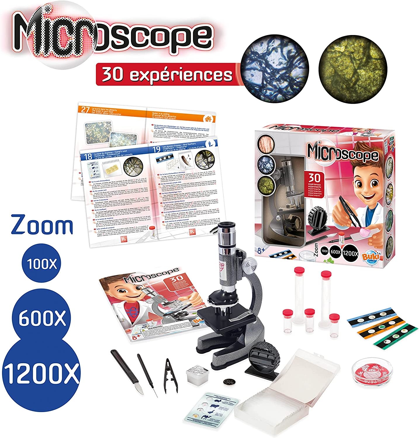 Buki Microscope 30 Experiments