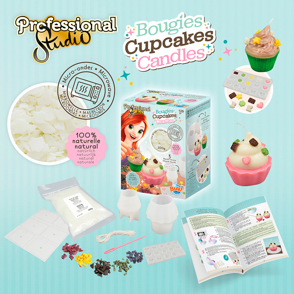 Buki France Buki Professional Studio Cupcake Candles