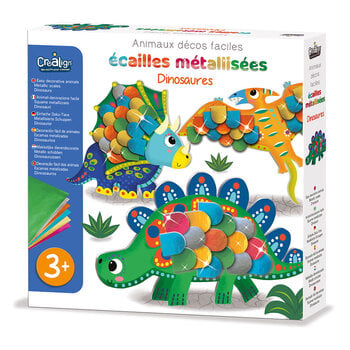 Crea Lign' Metallic Scales Dinosaurs