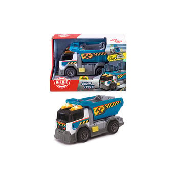 Dickie Lights & Sounds Dump Truck 15cm