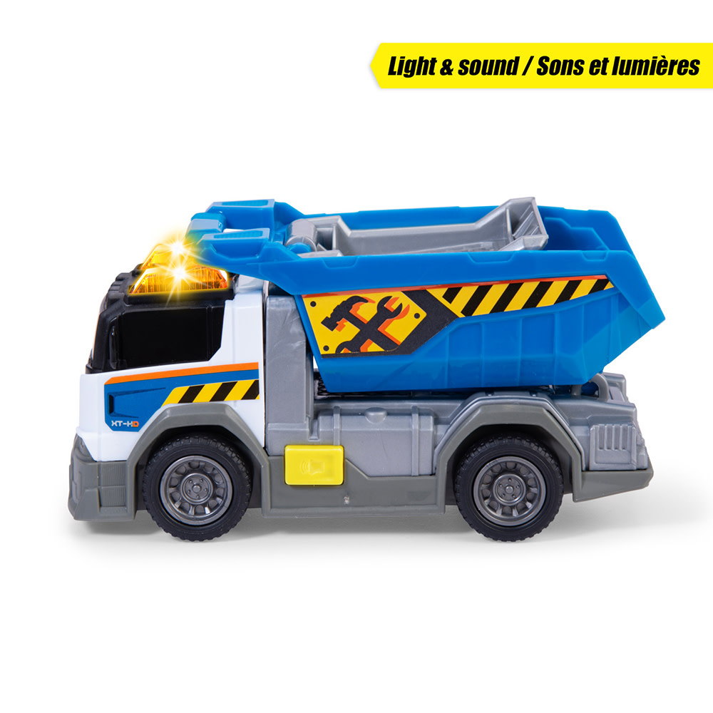 Dickie Lights & Sounds Dump Truck 15cm
