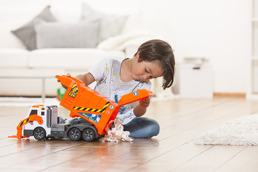 Dickie Lights & Sounds Garbage Truck 46cm