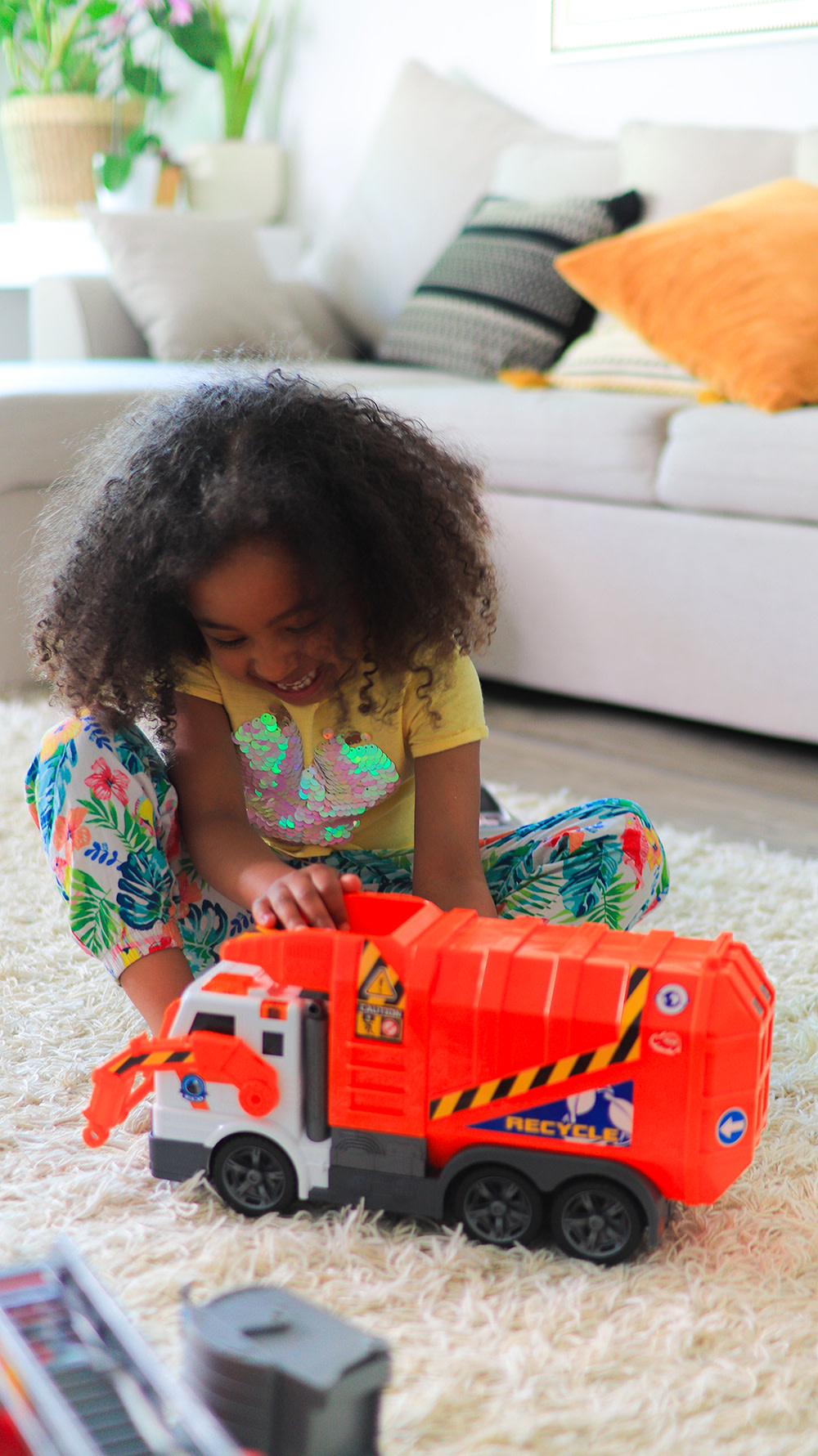 Dickie Lights & Sounds Garbage Truck 46cm