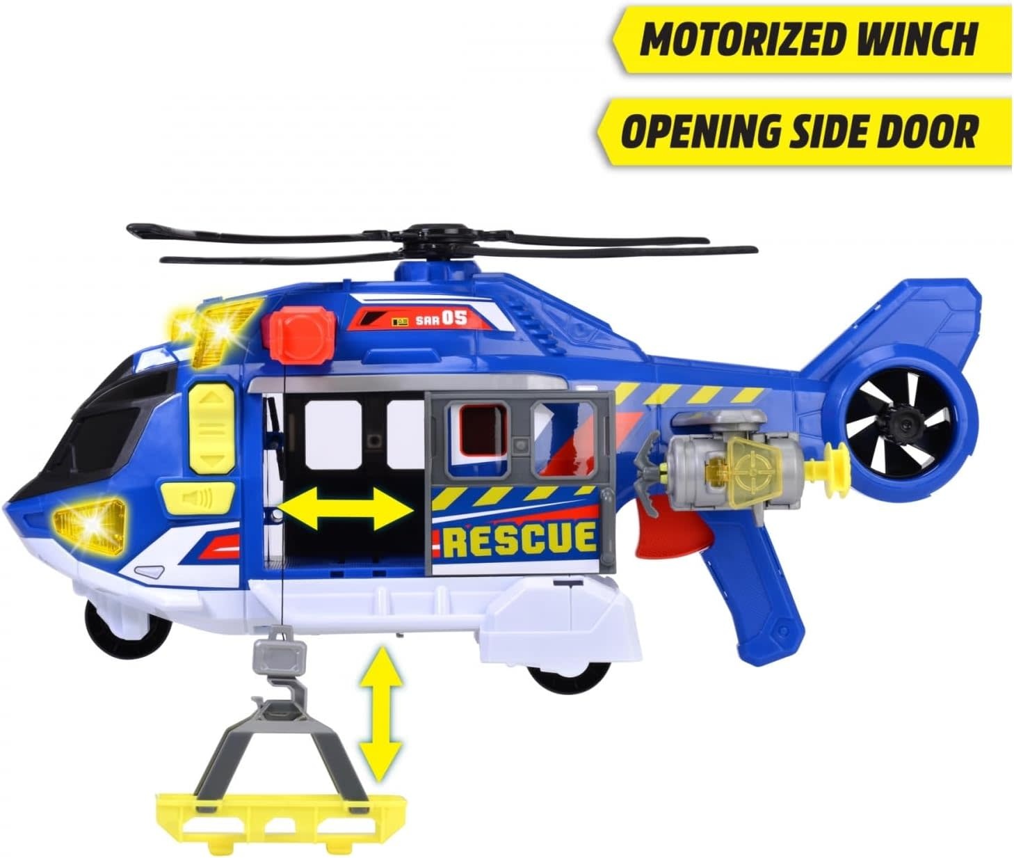 Dickie Lights & Sounds Helicopter 39cm