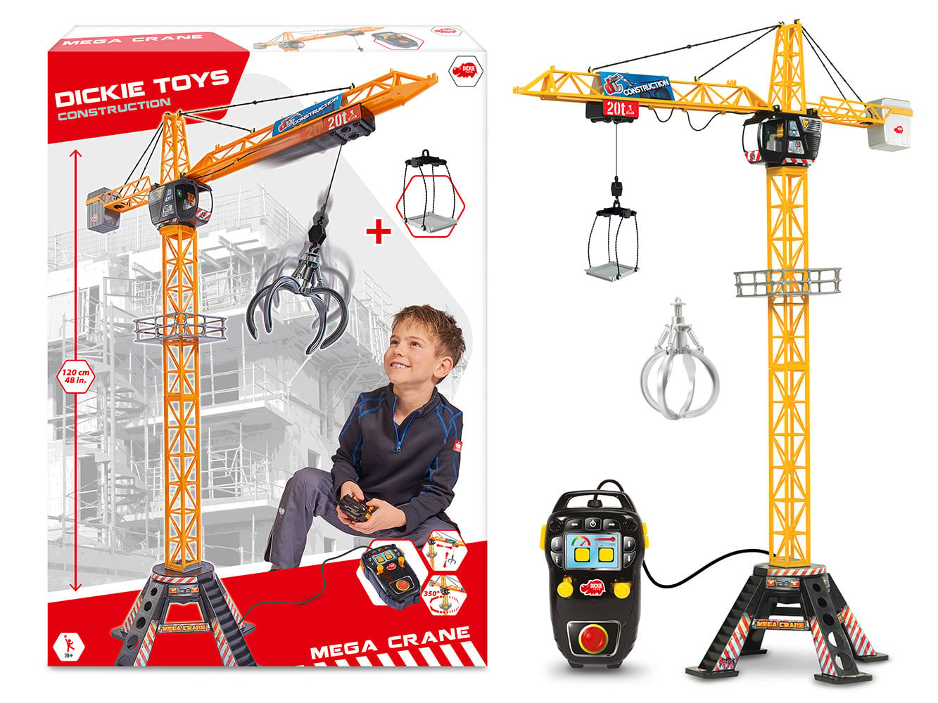 Dickie Mega Crane RC