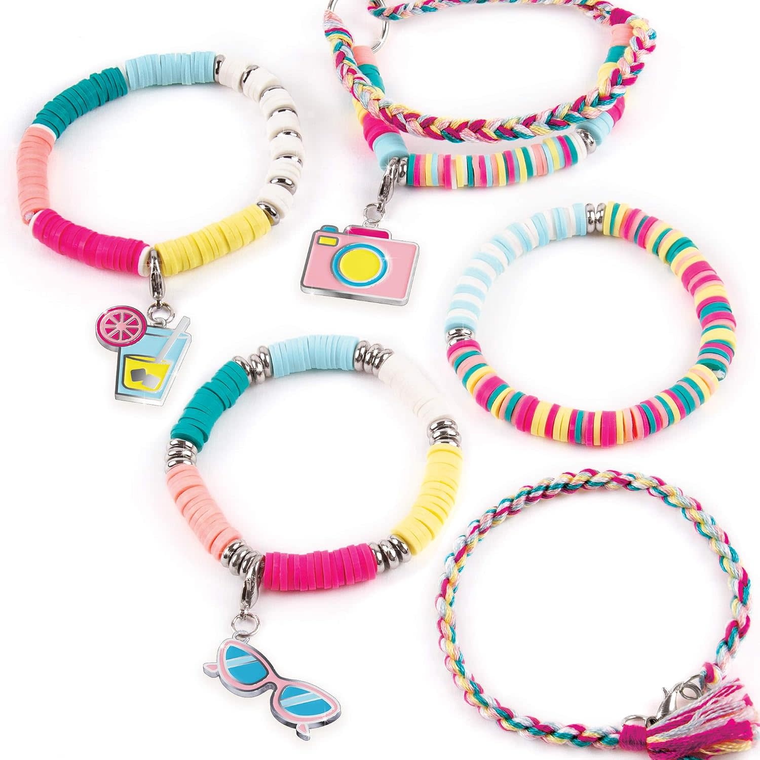 Make It Real Summer Vibes Heishi Bracelets