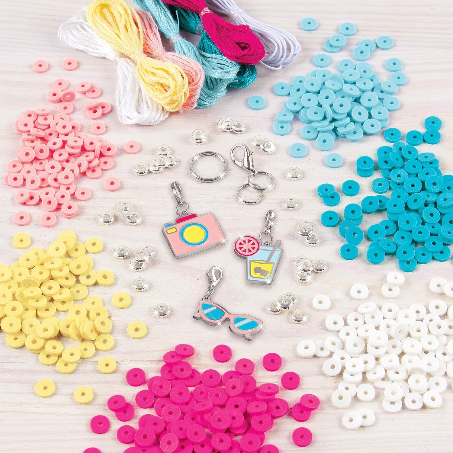 Make It Real Summer Vibes Heishi Bracelets