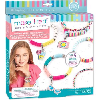 Make It Real Summer Vibes Heishi Bracelets