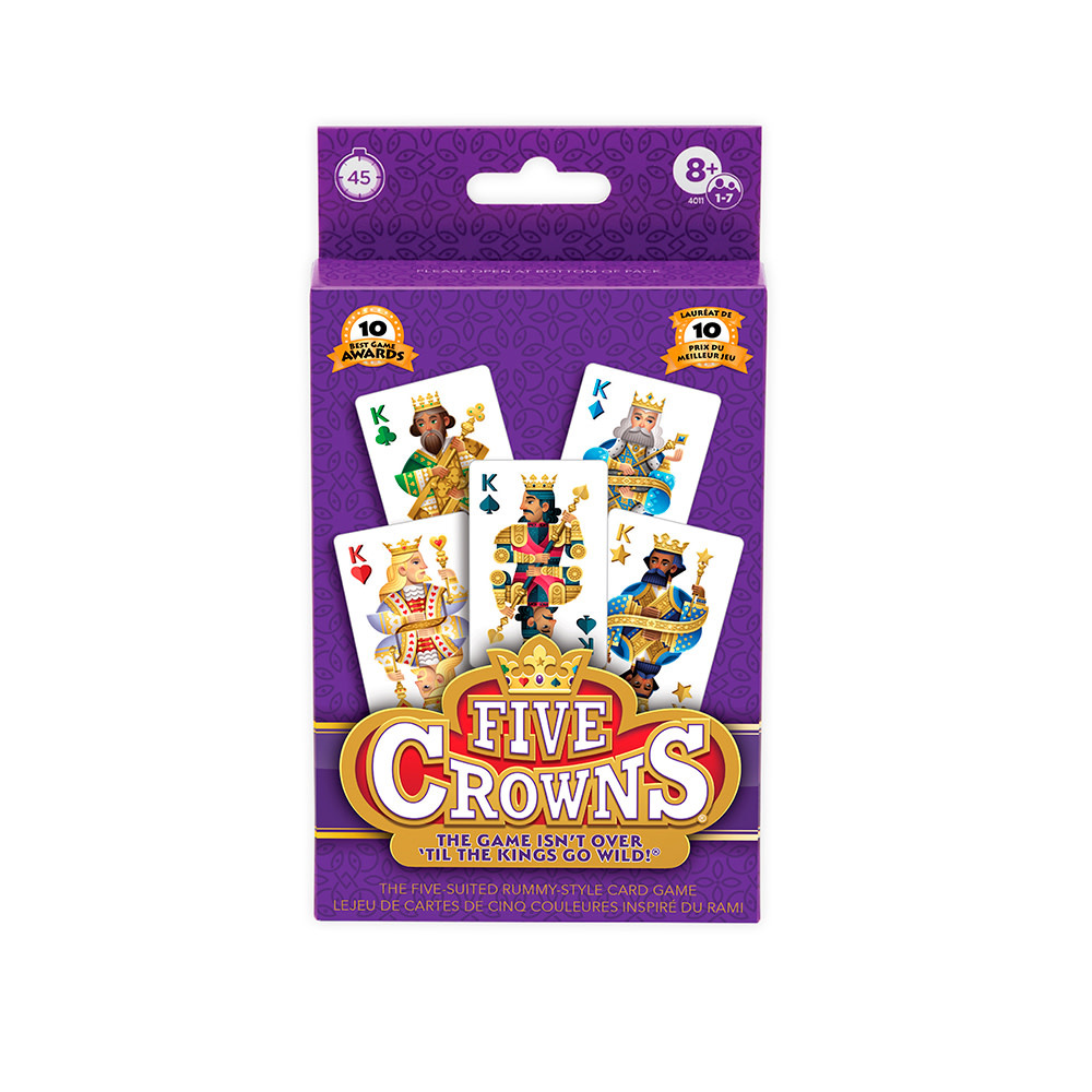 Five Crowns Card Game Compact