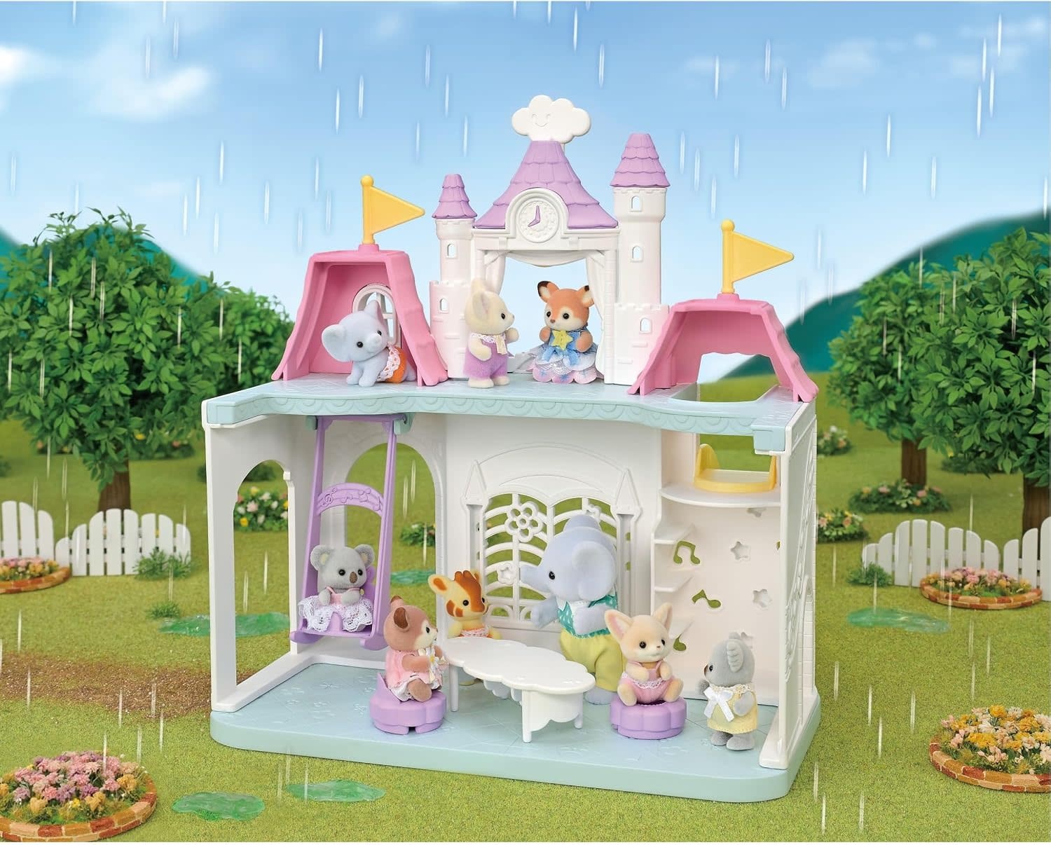 Calico Critters Calico Critters Baby Playtime Castle Nursery
