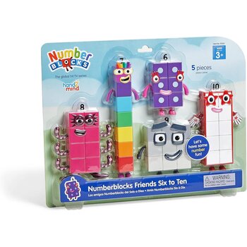 hand2mind NumberBlocks Friends Six to Ten