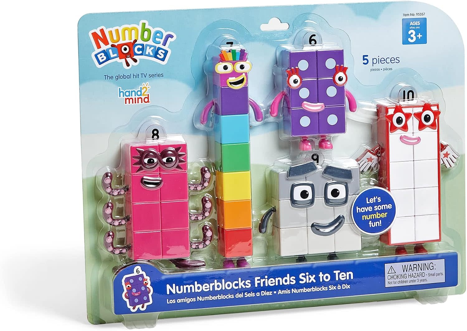 hand2mind NumberBlocks Friends Six to Ten