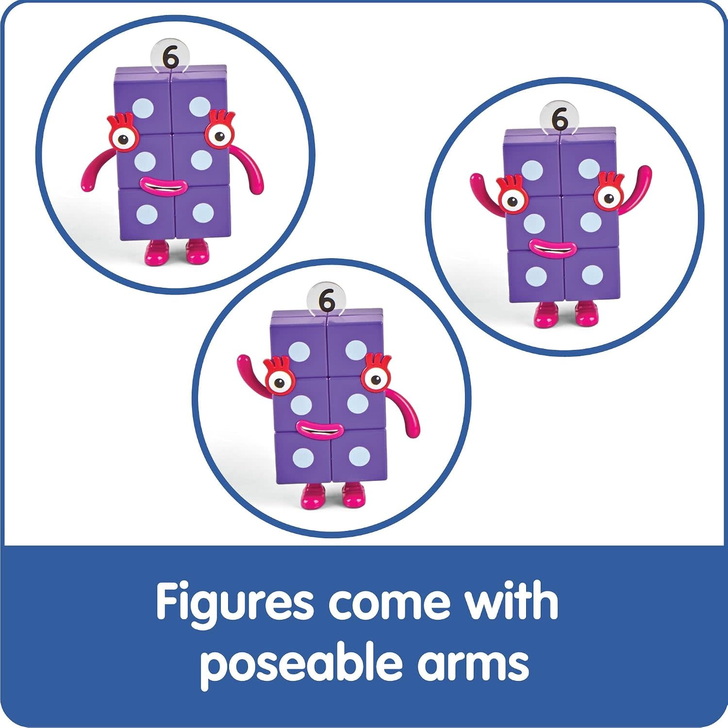 hand2mind NumberBlocks Friends Six to Ten