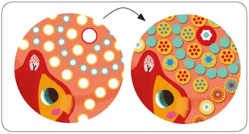 DJeco Djeco Craft Mosaics Milfiori 3-6