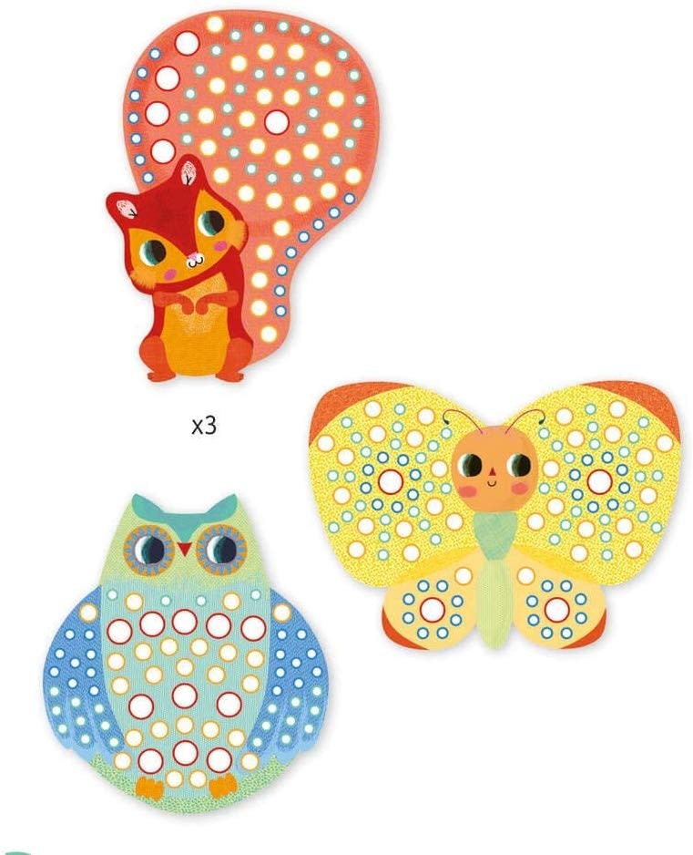DJeco Djeco Craft Mosaics Milfiori 3-6