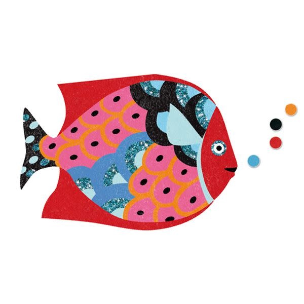 Djeco Sand Art Fish Rainbows