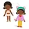 DJeco Djeco Felt Characters to Dress Up 3-6