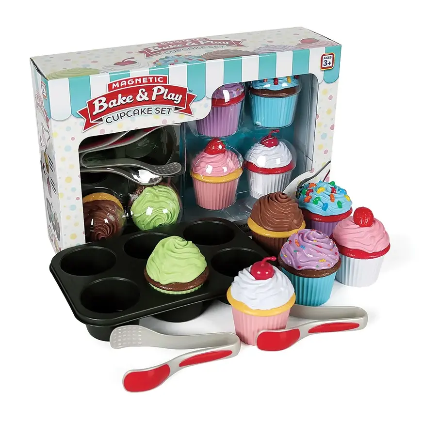 Popular Playthings Magnetic Bake and Play Cupcake