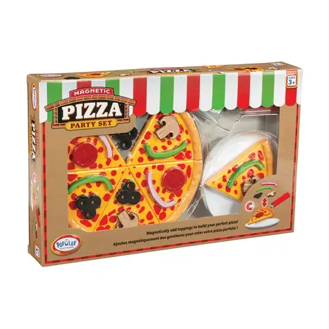 Popular Playthings Magnetic Bake and Play Pizza