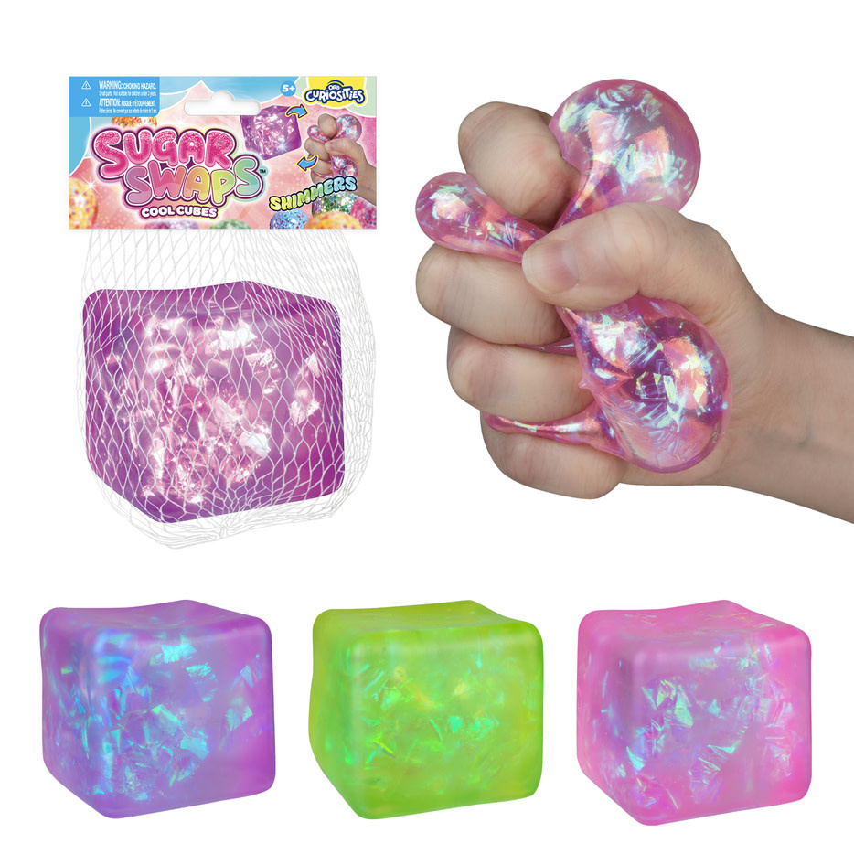 Toysmith Sugar Swaps Cool Cubes Shimmers