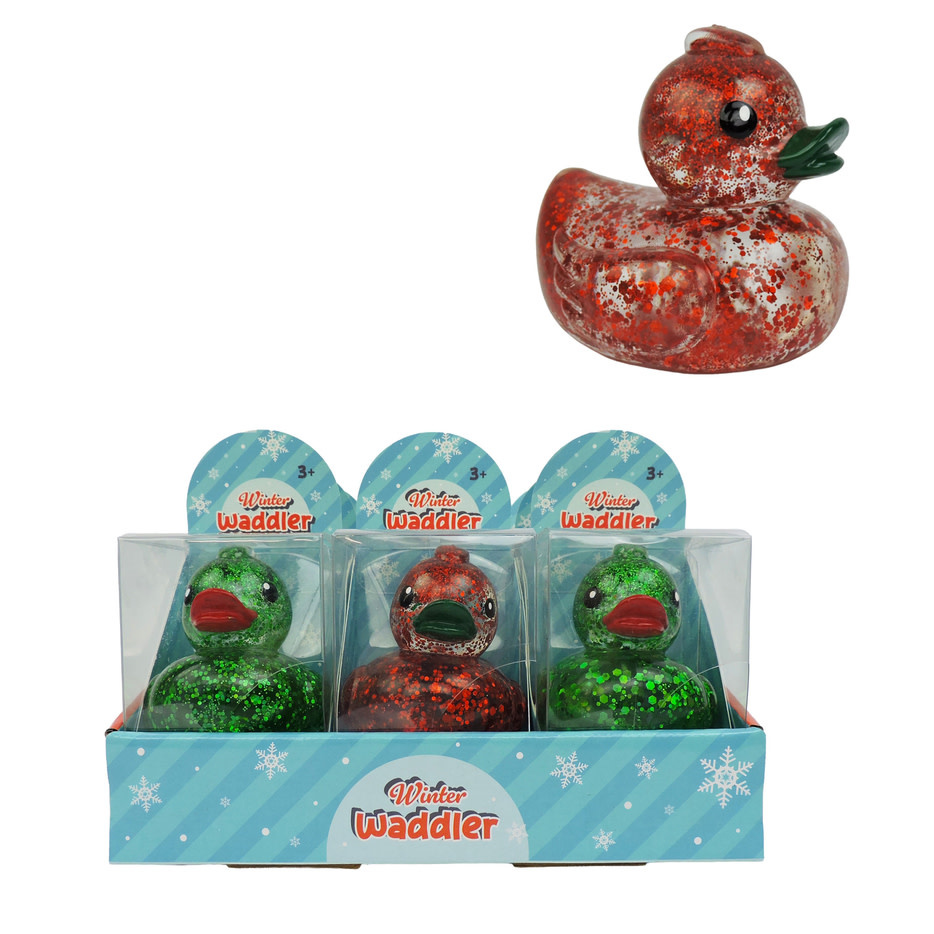 Toysmith Sugar Skweezy - Winter Waddler