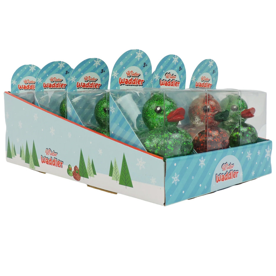 Toysmith Sugar Skweezy - Winter Waddler