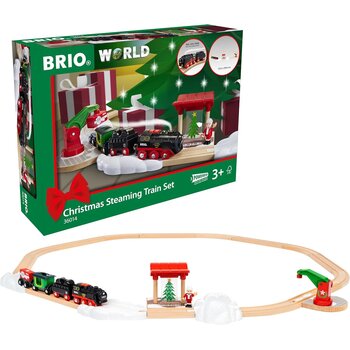 Brio Brio World Christmas Steaming Train Set