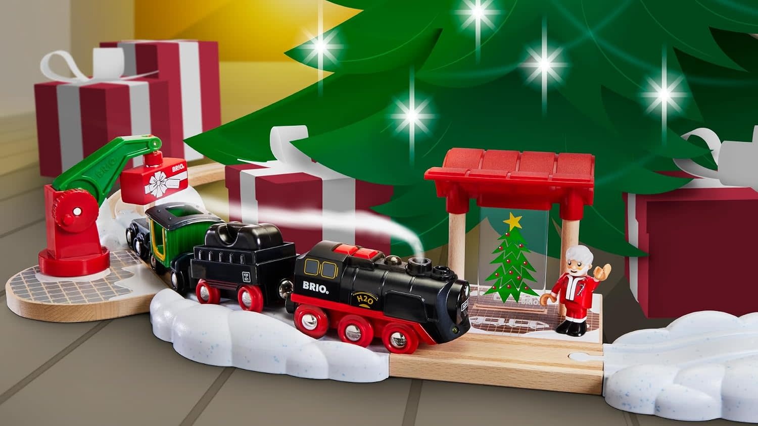 Brio Brio World Christmas Steaming Train Set