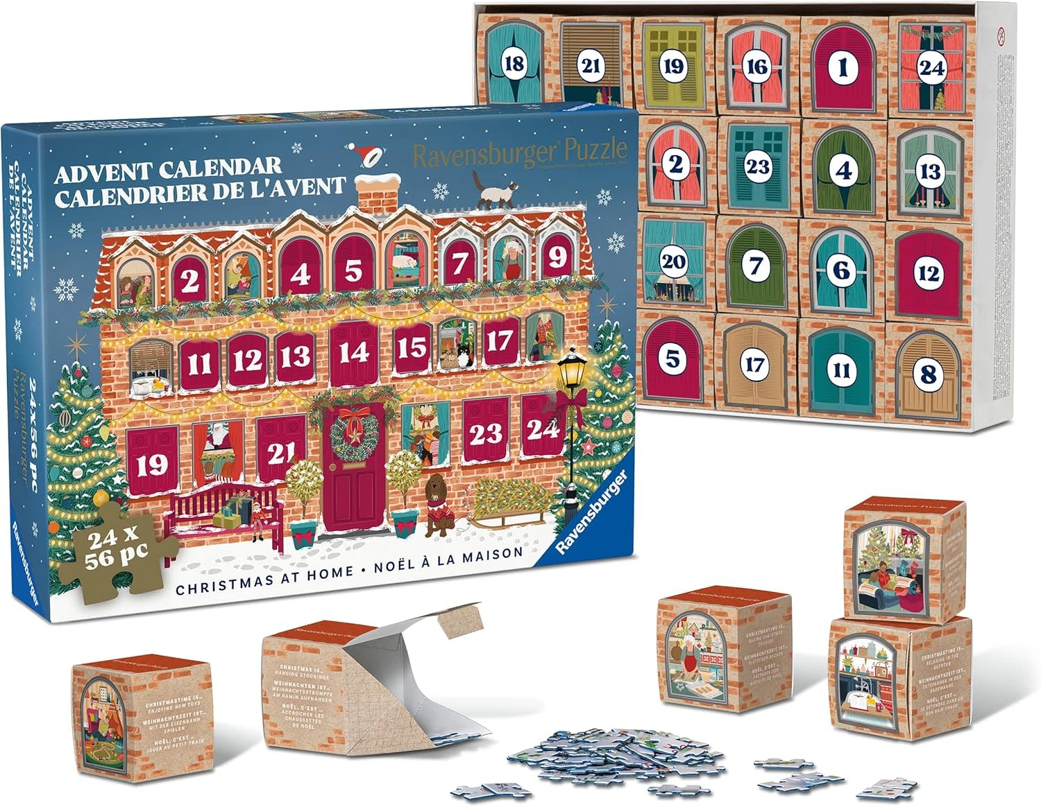 Ravensburger Ravensburger Puzzle Advent Calendar 2026 - Christmas at Home