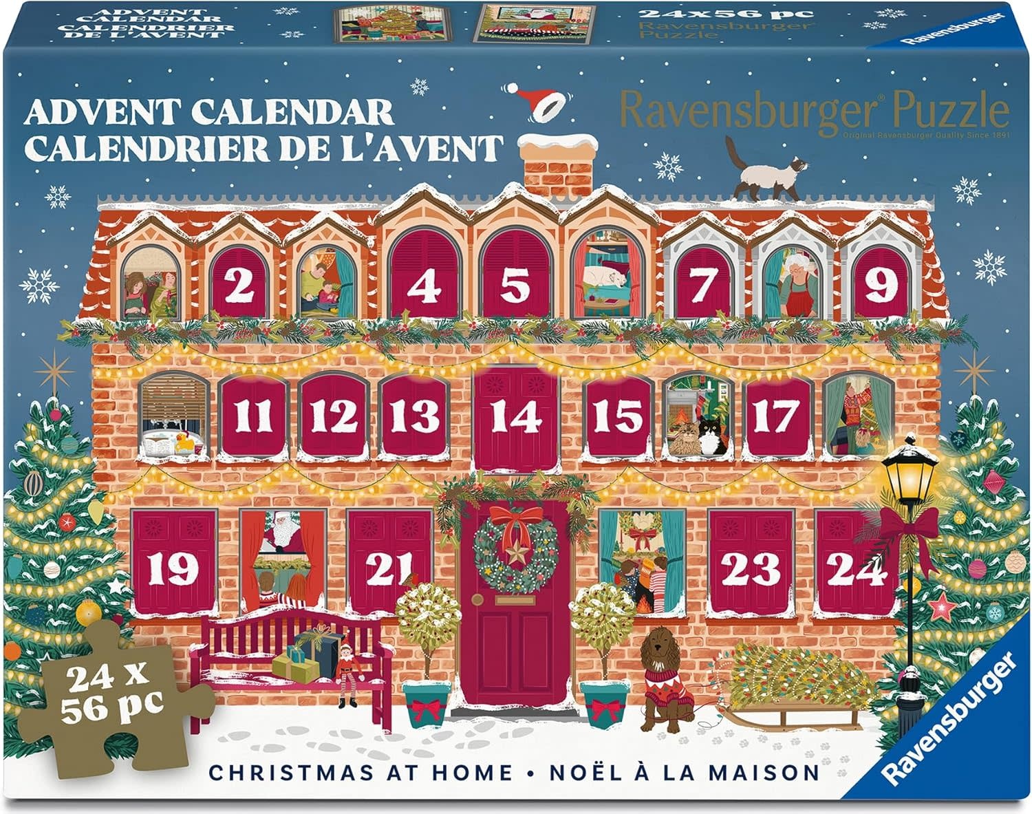 Ravensburger Ravensburger Puzzle Advent Calendar 2026 - Christmas at Home