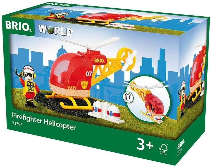 Brio Brio World Firefighter Helicopter