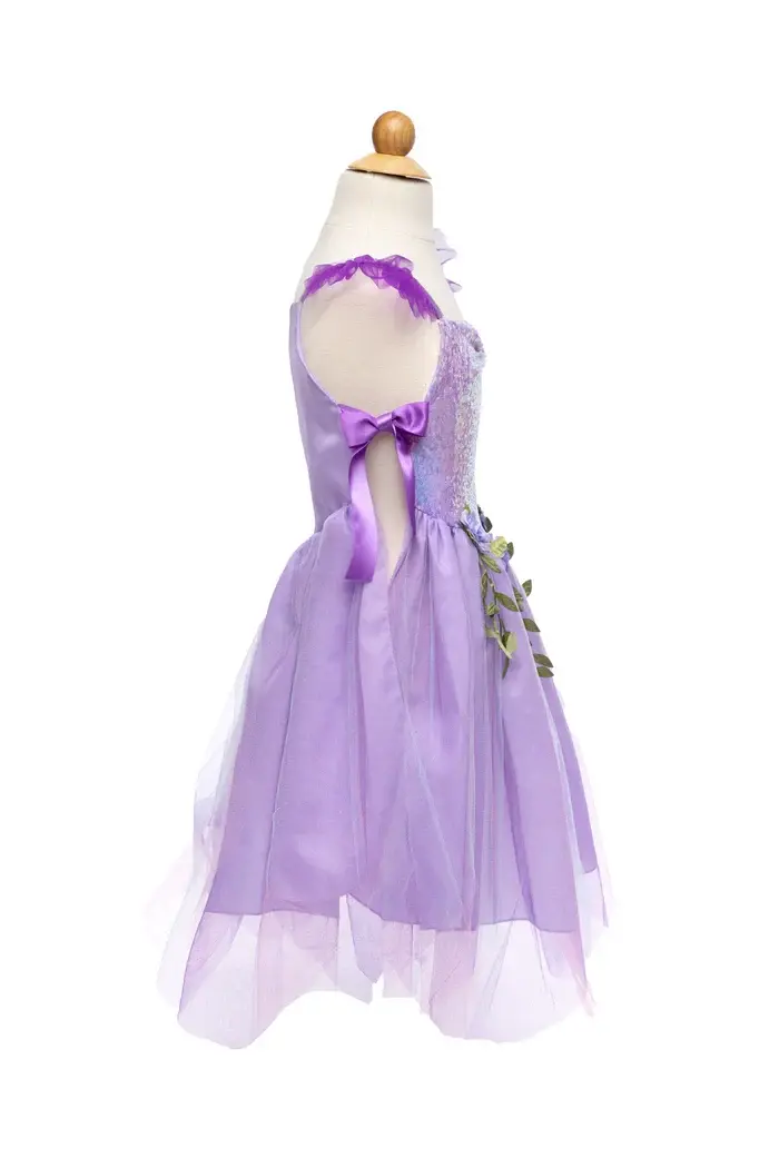 Great Pretenders Great Pretenders Costume Lilac Sequins Forest Fairy Tunic Size 5-6
