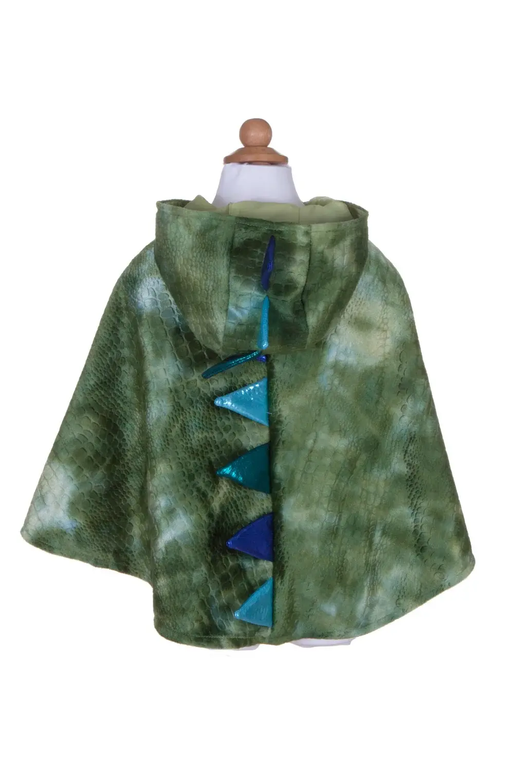Great Pretenders Toddler Dragon Cape Blue/Green Size 2-3T