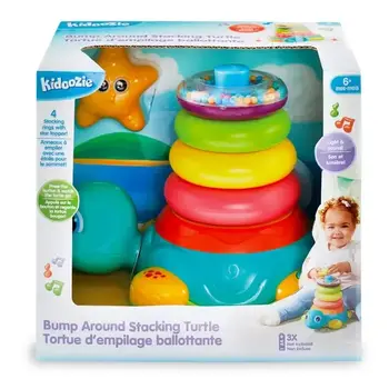 Kidoozie Kidoozie Bump Around Stacking Turtle