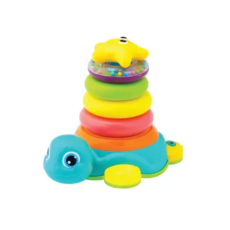 Kidoozie Kidoozie Bump Around Stacking Turtle
