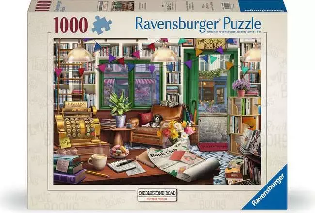 Ravensburger Ravensburger Puzzle 1000pc Enchanted Bookshop