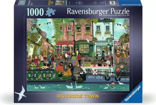 Ravensburger Ravensburger Puzzle 1000pc Riverside Town